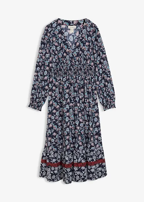 Abito lungo in viscosa fluente, bonprix