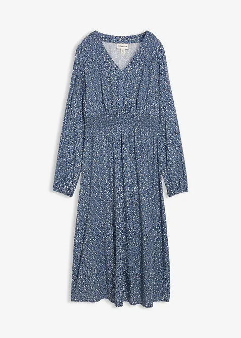 Abito midi in viscosa fluente, bonprix