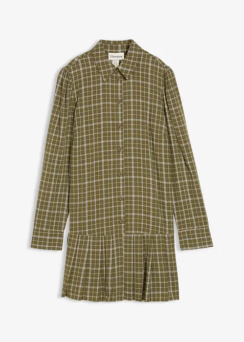 Abito chemisier a quadretti, bonprix