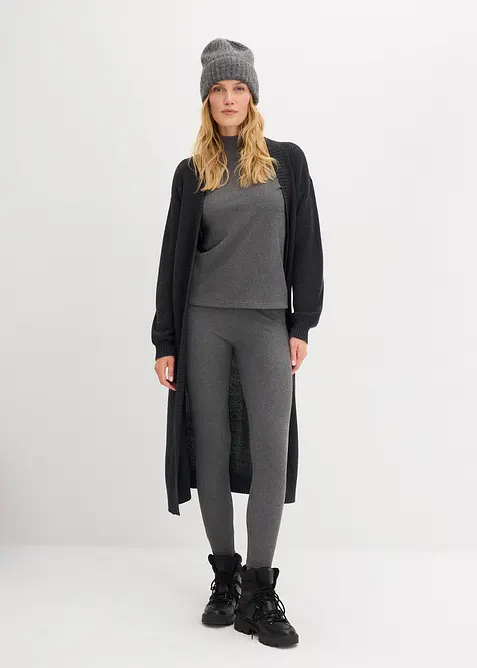 Maglietta termica con collo dritto, bonprix