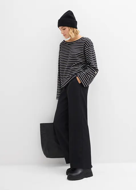 Felpa oversize in puro cotone, bonprix
