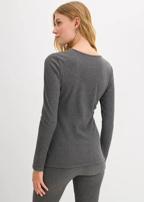 Maglietta termica a coste, bonprix