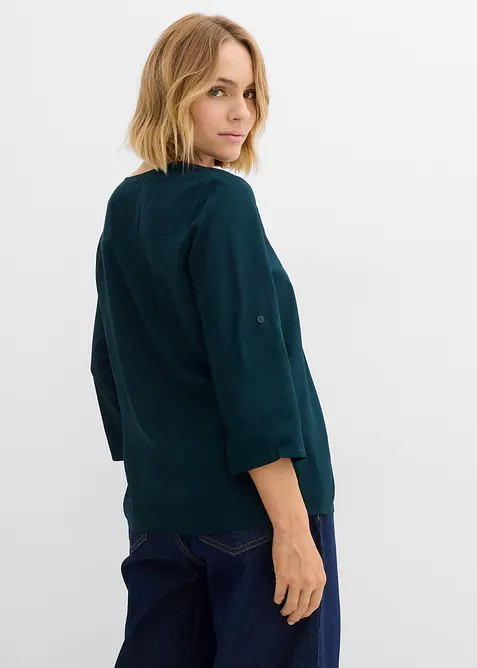 Blusa in viscosa fluente, bonprix