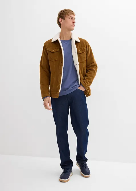 Maglia a maniche lunghe in puro cotone biologico (pacco da 2), bonprix