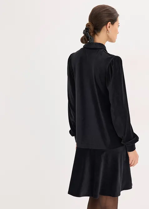 Abito corto in velluto, bonprix