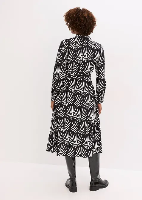 Abito midi in viscosa fluente, bonprix