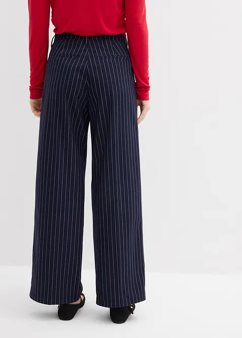 Pantaloni con pinces in misto viscosa, bonprix