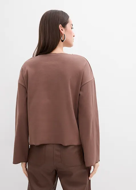 Maglia a coste a maniche lunghe, bonprix