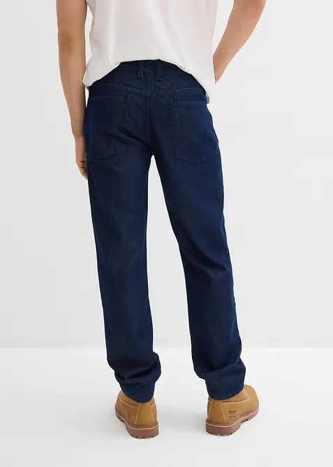 Jeans relaxed fit in puro cotone biologico riciclabile, straight, bonprix