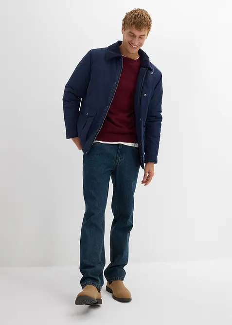 Maglione in filato fine con lana merino, bonprix