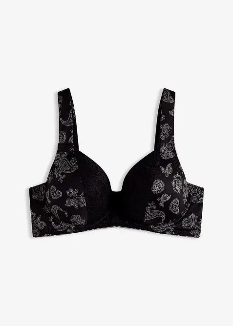 Reggiseno con coppe preformate e spalline imbottite, bonprix