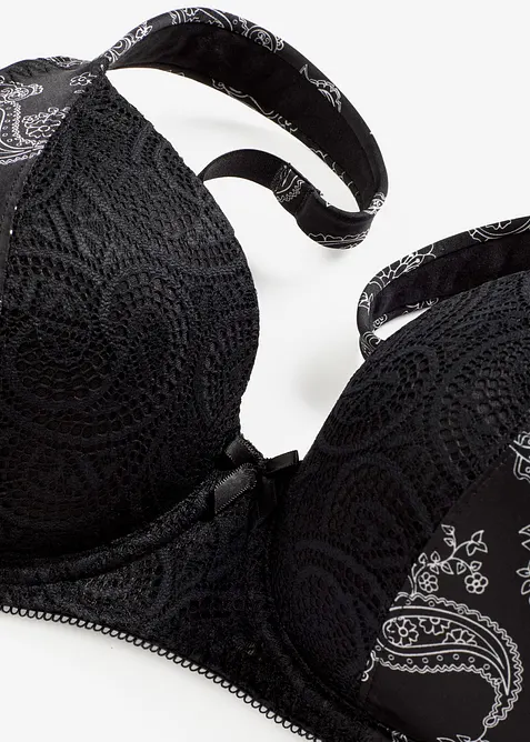 Reggiseno con coppe preformate e spalline imbottite, bonprix