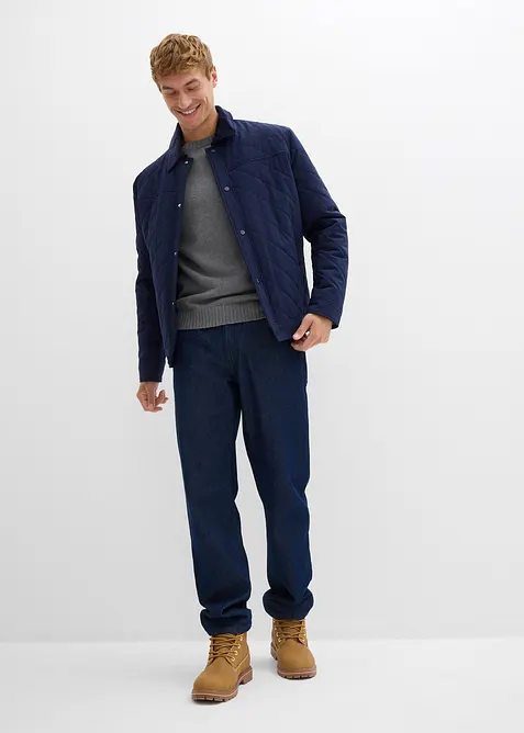 Maglione in filato fine di cotone riciclabile, bonprix