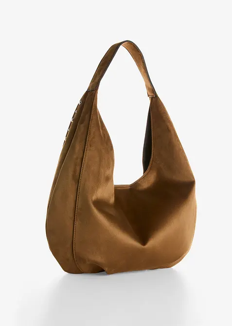 Borsa shopper con borchiette, bonprix