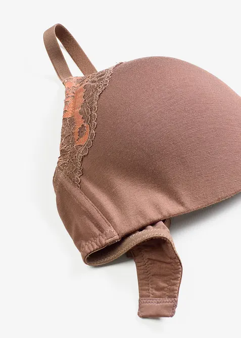 Reggiseno con coppe preformate, senza ferretto, in modal morbido, bonprix