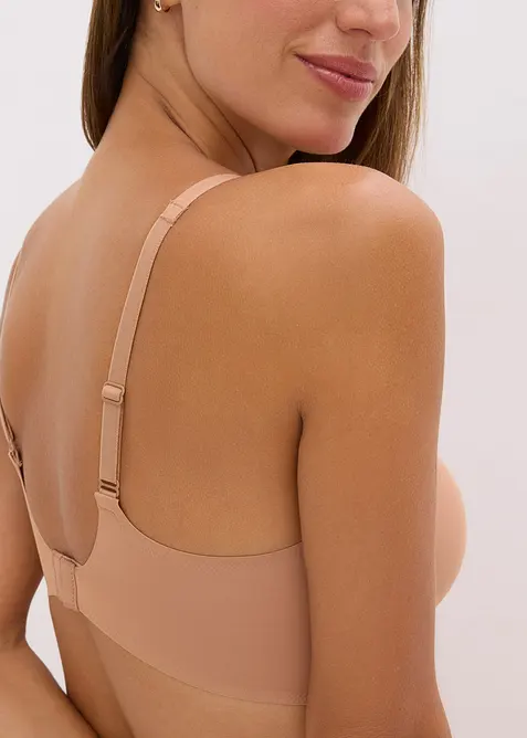 Bralette laser cut imbottita Feel Comfort, bonprix