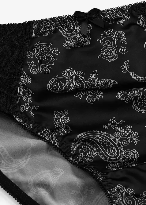 Slip alto con pizzo delicato (pacco da 2), bonprix