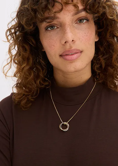 Collana a più fili con ciondolo, bonprix