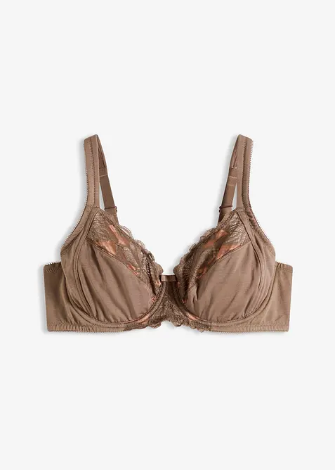 Reggiseno con ferretto e spalline imbottite, bonprix