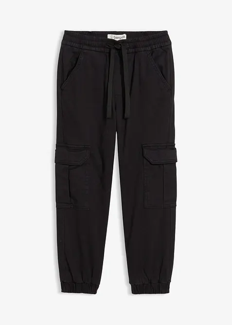 Pantaloni termici cargo con fodera in jersey, regular fit, bonprix