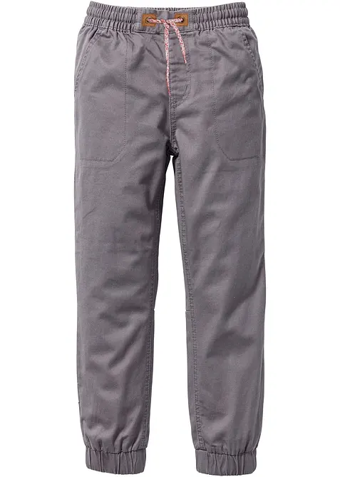 Pantaloni termici foderati in jersey, regular fit, bonprix