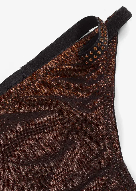 Tanga in tessuto glitterato, bonprix