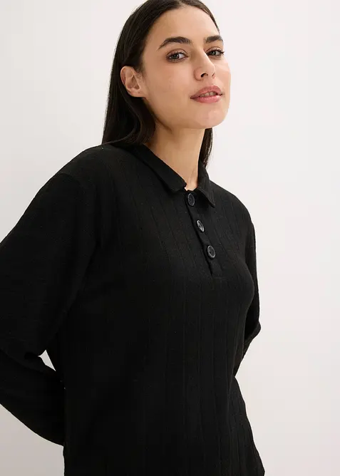 Tuta da casa oversize in morbida maglia a coste, bonprix