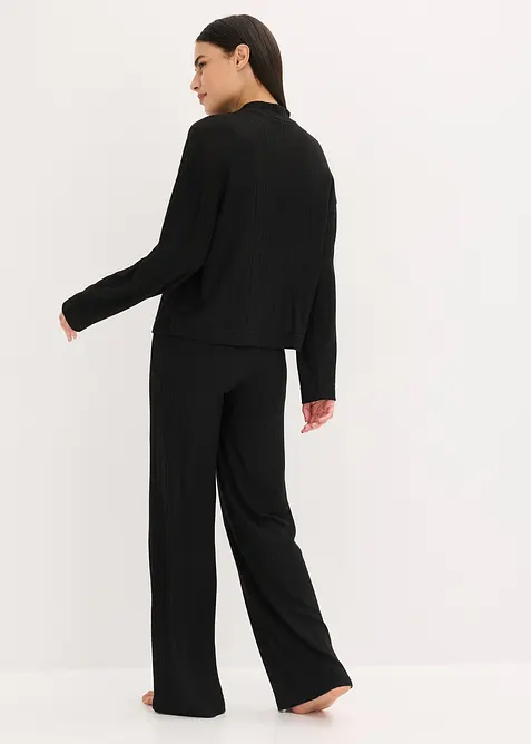 Tuta da casa oversize in morbida maglia a coste, bonprix