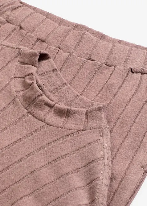 Tuta da casa oversize in morbida maglia a coste, bonprix