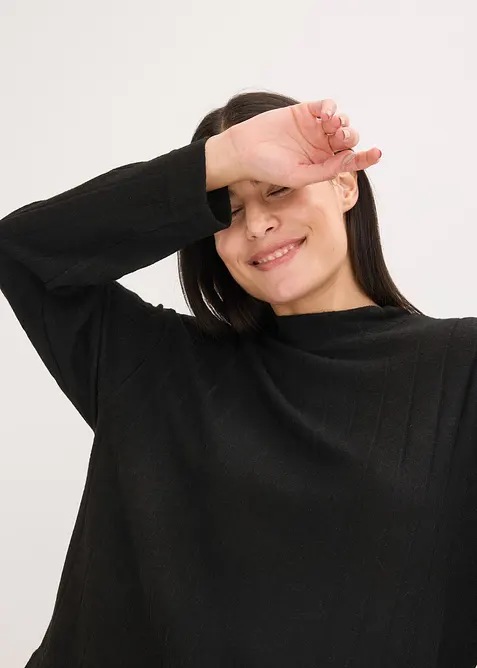 Tuta da casa oversize in morbida maglia a coste, bonprix