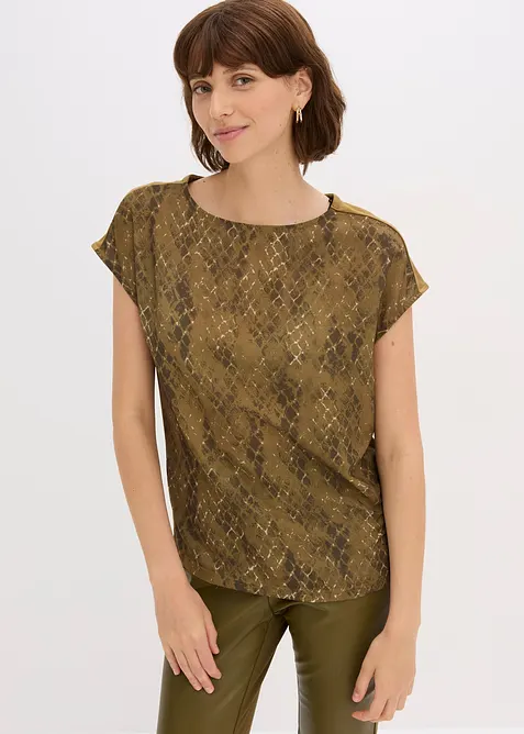 Maglia in tessuto misto, bonprix