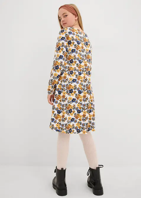 Abito di jersey (pacco da 2) in puro cotone biologico, bonprix