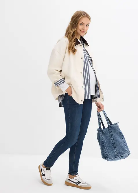 Jeans prémaman con cotone biologico, skinny, bonprix