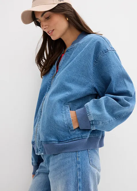 Bomber in jeans, bonprix