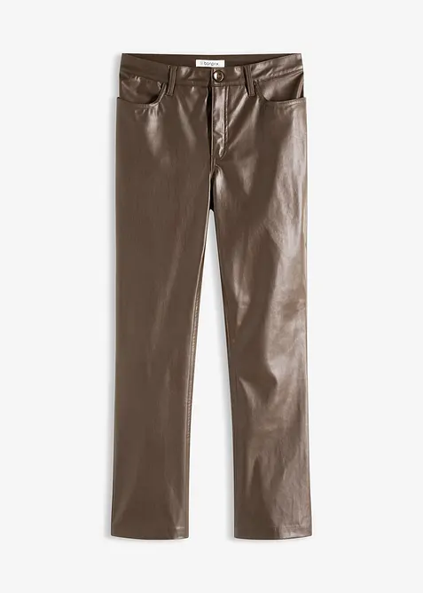 Pantaloni in similpelle, bonprix