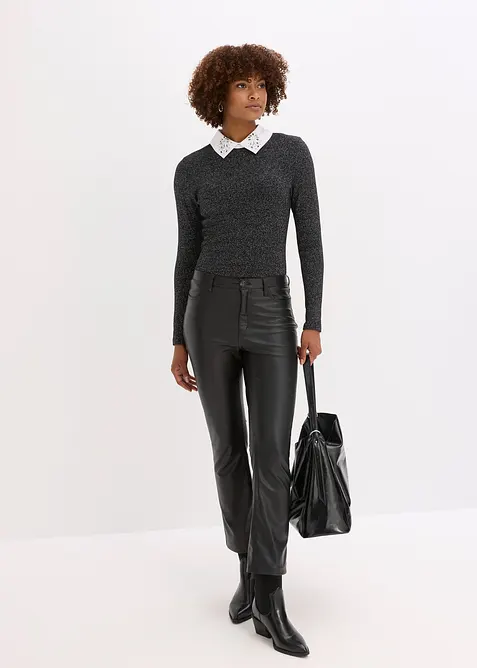 Maglia in misto cotone, bonprix