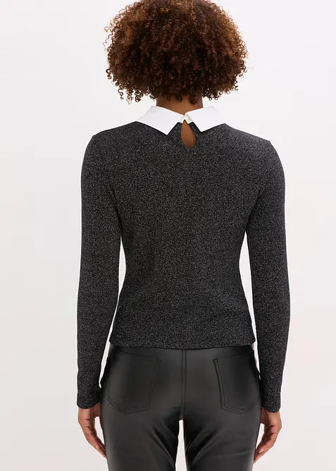 Maglia in misto cotone, bonprix