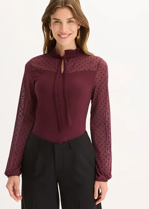 Maglia in misto viscosa, bonprix