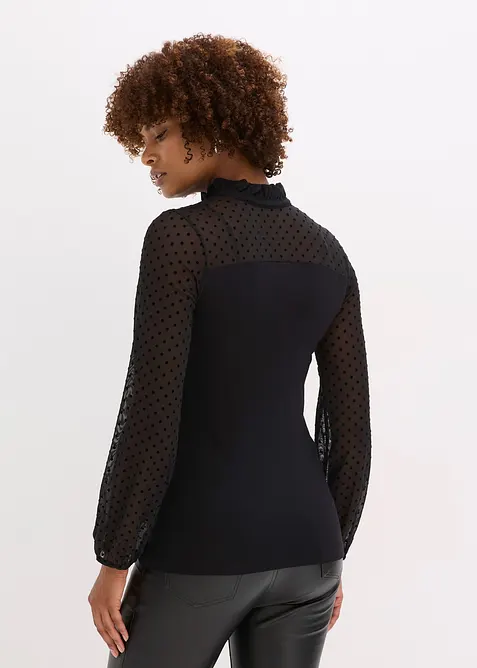 Maglia in misto viscosa, bonprix