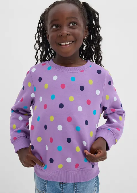 Felpa in puro cotone biologico (pacco da 2), bonprix