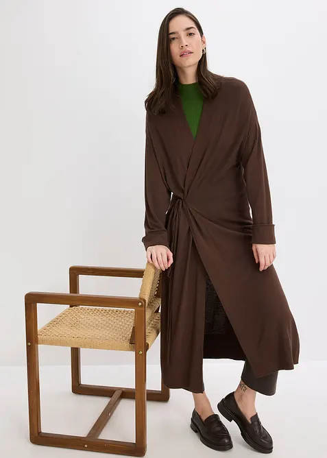 Cappotto di maglia in soffice misto viscosa, bonprix