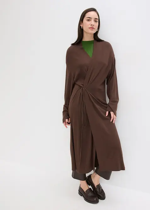 Cappotto di maglia in soffice misto viscosa, bonprix