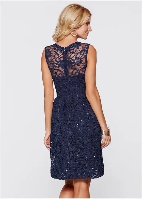 Abito in pizzo con paillettes, bonprix