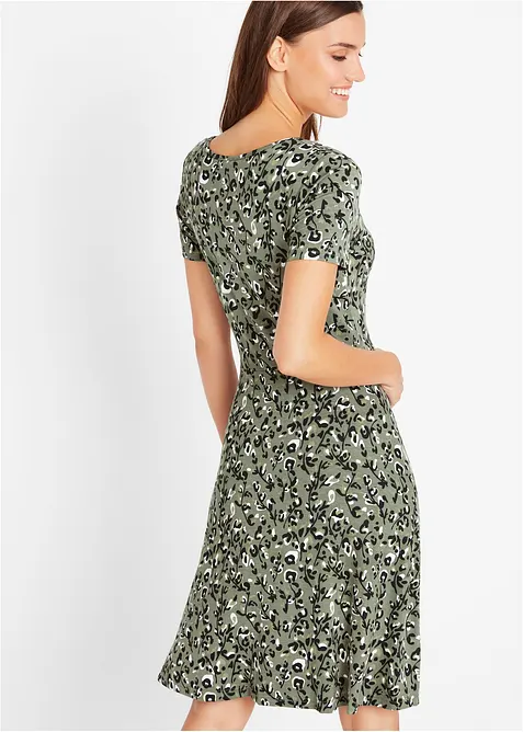 Abito in maglina di misto viscosa fluente, bonprix