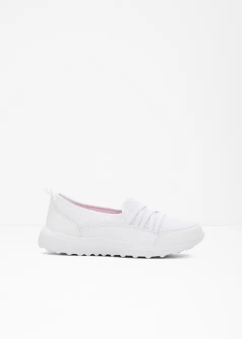 Sneaker slip on comfort con suola leggera, bonprix