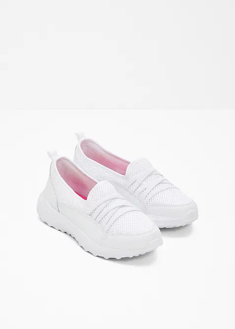 Sneaker slip on comfort con suola leggera, bonprix