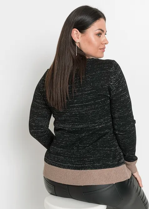 Maglione con fiocco, bonprix