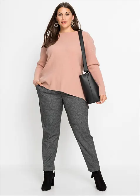 Pantaloni chino a quadri, bonprix