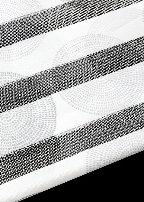 Tenda a rullo doppia con motivo a cerchi, bonprix