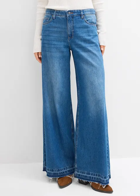 Jeans wide leg, bonprix